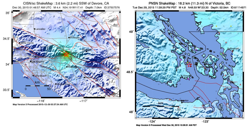 Illustration for article titled A Pair of Tremors Highlight the Different Types of West Coast Earthquakes